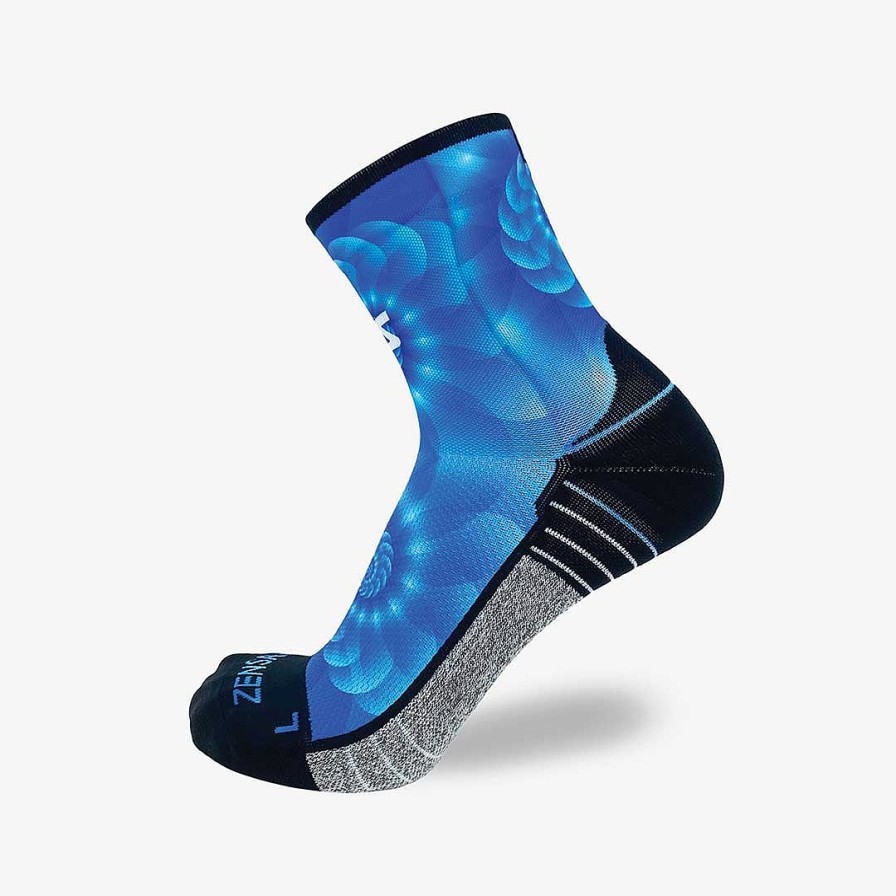 Limited Edition Zensah | Fibonacci Spiral Socks (Mini-Crew)