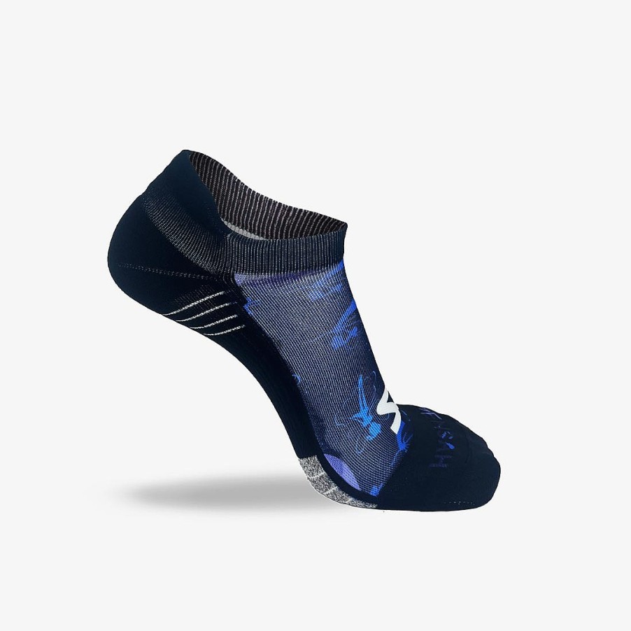 Men Zensah | Fairy Princesses Running Socks (No Show) Navy