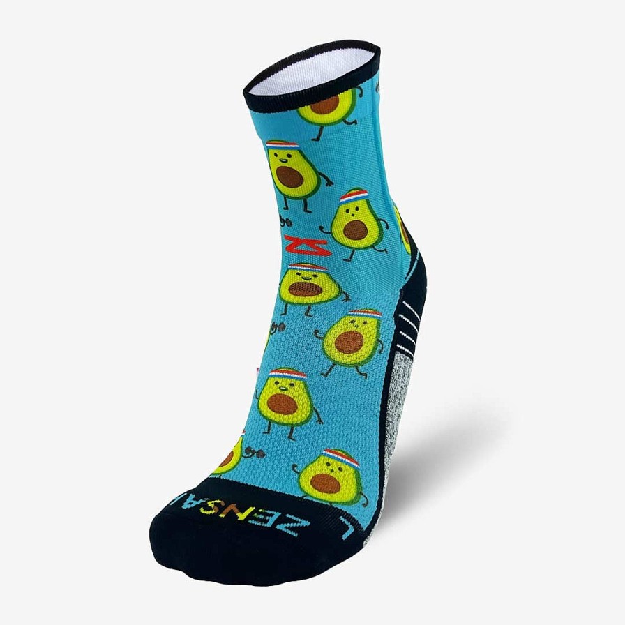 Men Zensah | Avocardio Socks (Mini-Crew) Teal