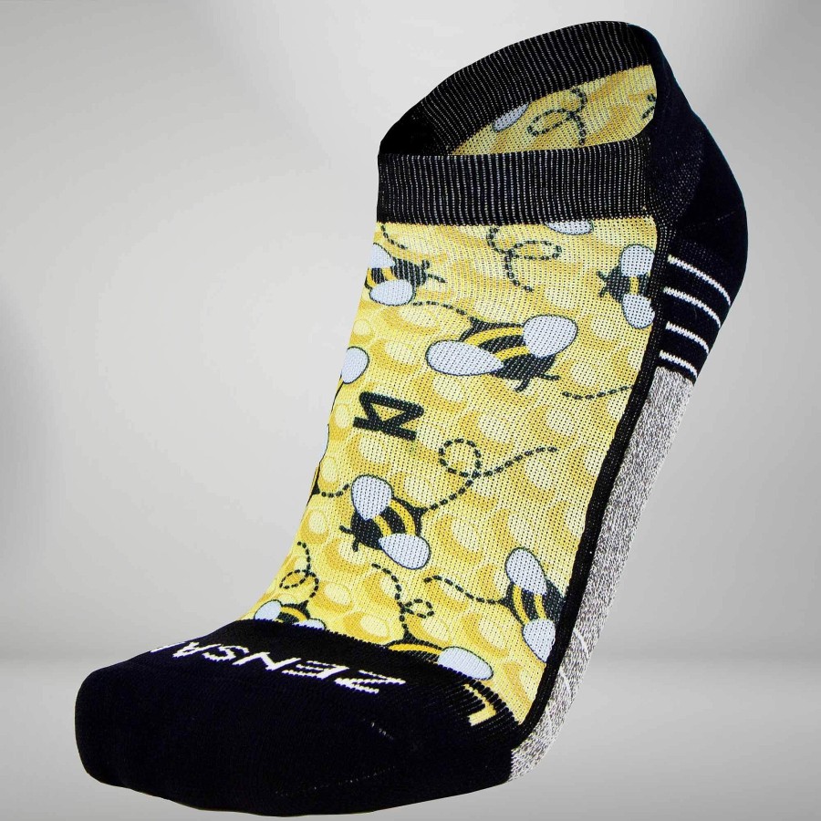 Limited Edition Zensah | Bumblebees Socks (No Show) Yellow