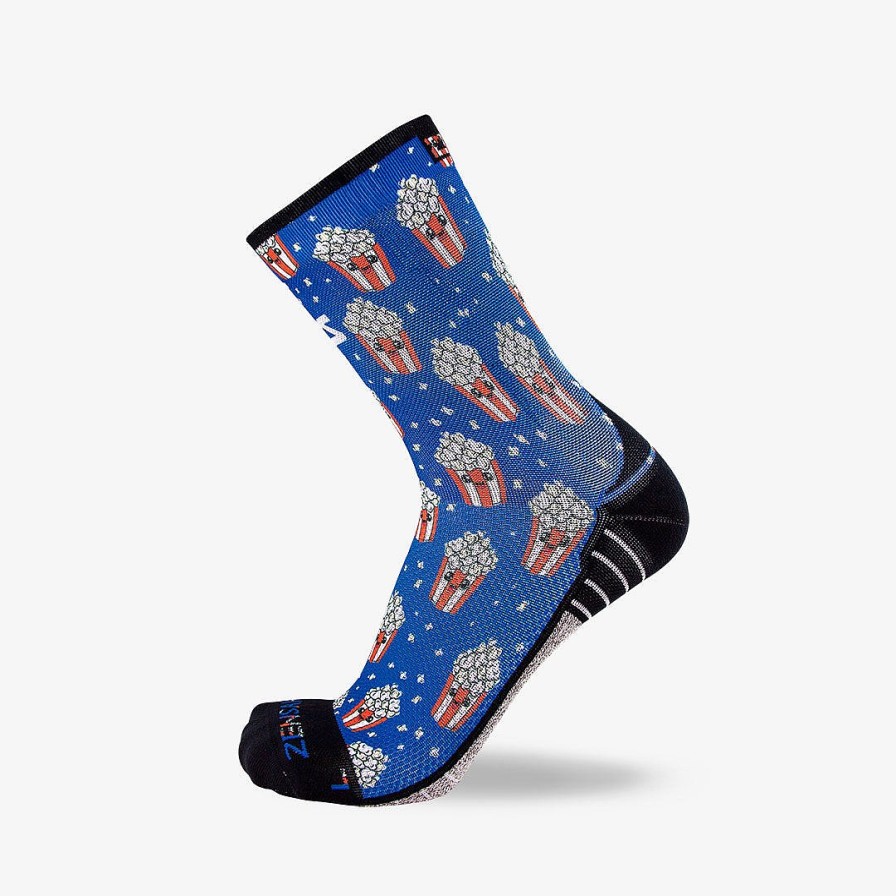 Men Zensah | Popcorn Socks (Mini Crew) Navy