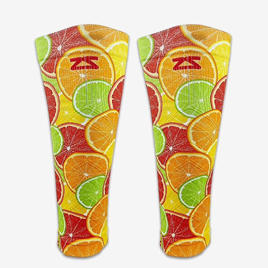 Men Zensah | Citrus Compression Leg Sleeves Multi