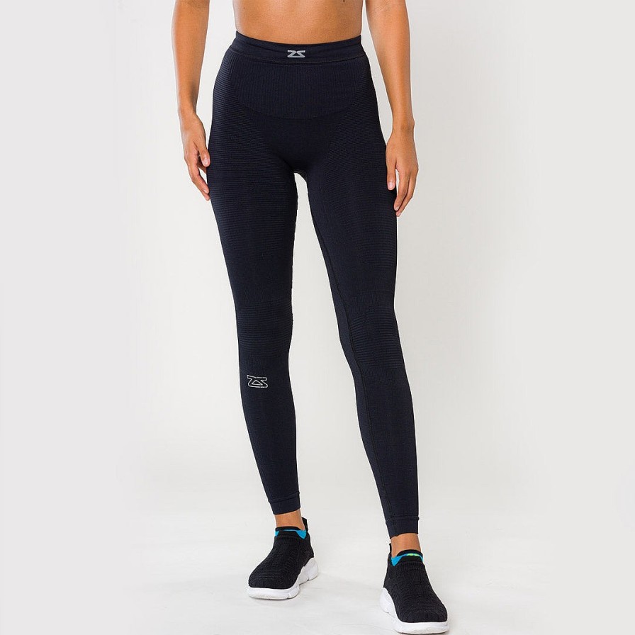 Women Zensah Base Layer & Recovery | Ultra Compression Women'S Recovery Leggings Black