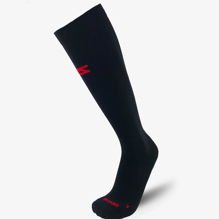 Men Zensah | Infrared Compression Socks Black/Infrared