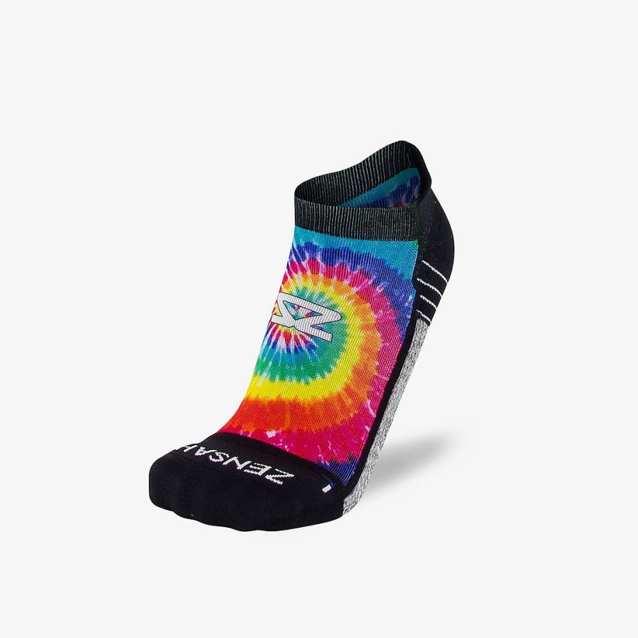 Limited Edition Zensah | Tie Dye Running Socks (No Show) Multi