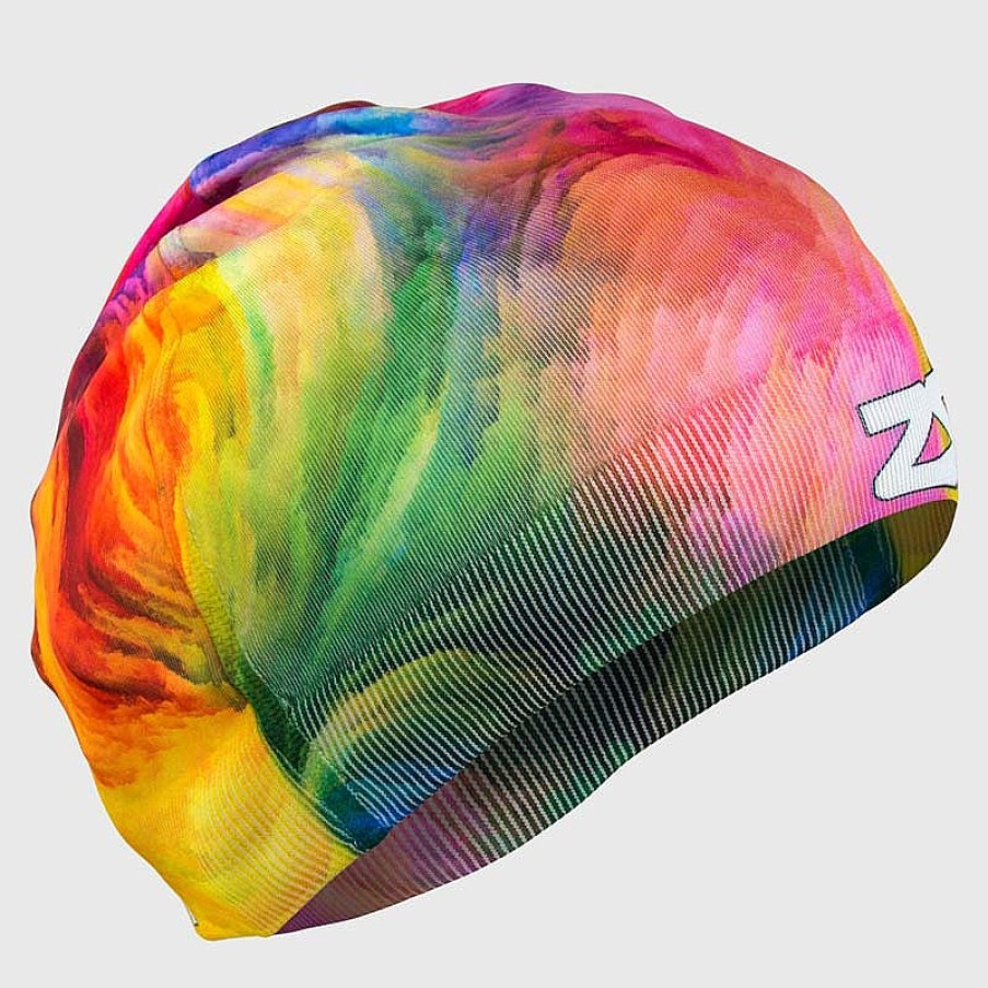 Women Zensah Accessories | Color Explosion Skull Cap Beanie Multi