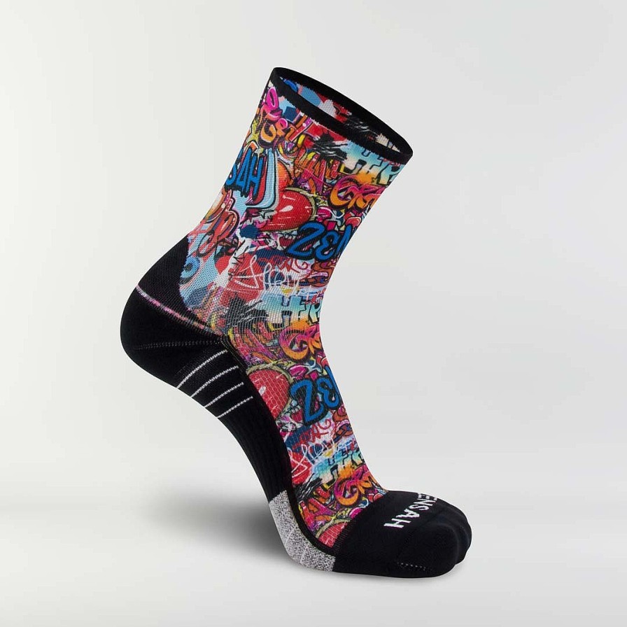 Limited Edition Zensah | Street Art Socks (Mini-Crew) Multi