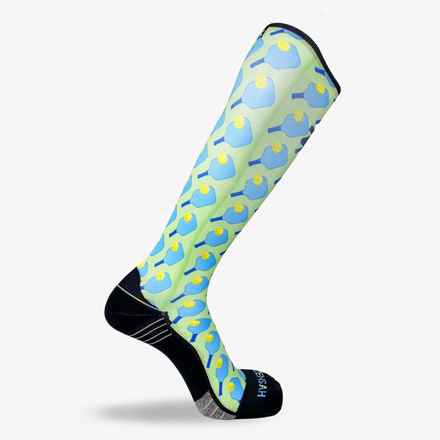 Limited Edition Zensah | Pickleball Compression Socks (Knee-High) Mint