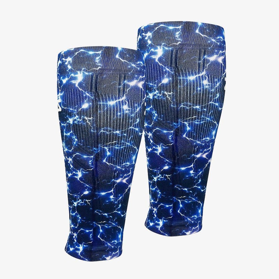 Limited Edition Zensah | Lightning Compression Leg Sleeves Navy