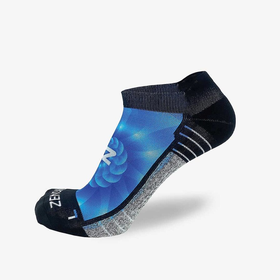 Men Zensah | Fibonacci Spiral Running Socks (No Show)