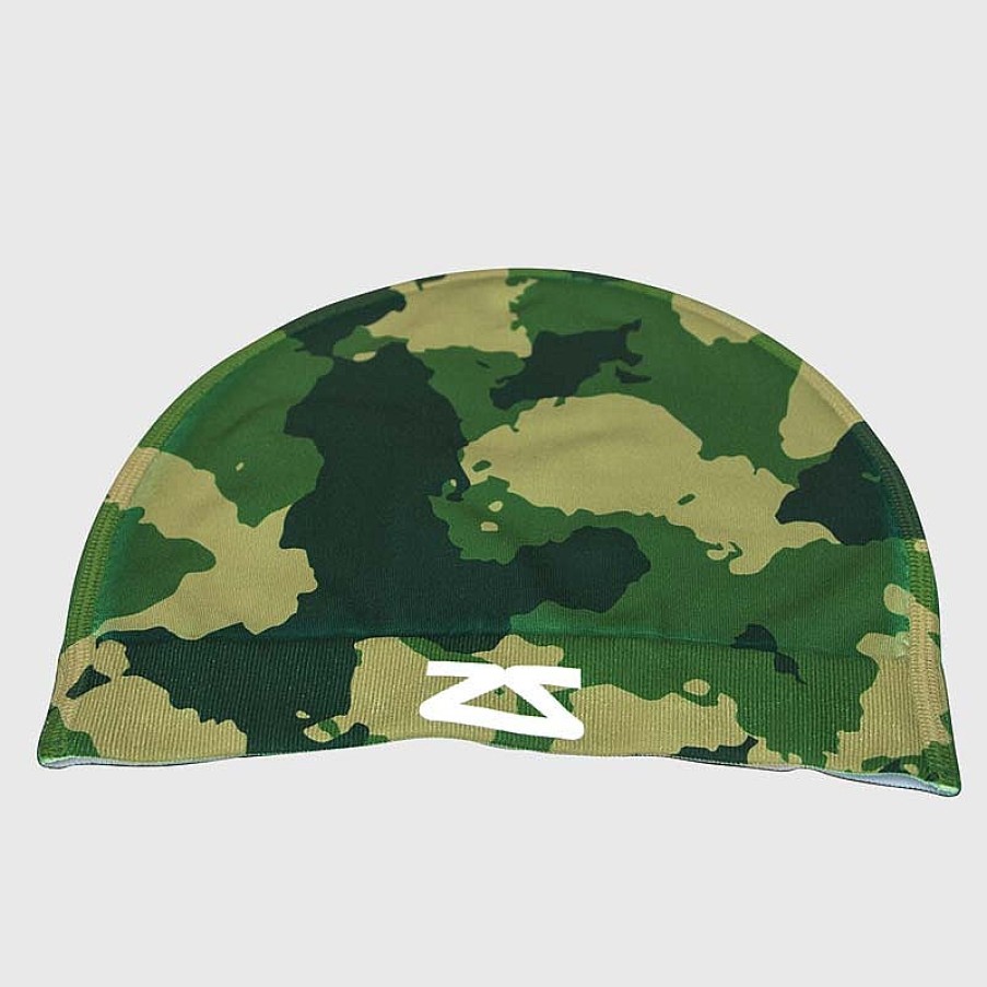 Men Zensah Accessories | Camo Skull Cap Beanie Army Green