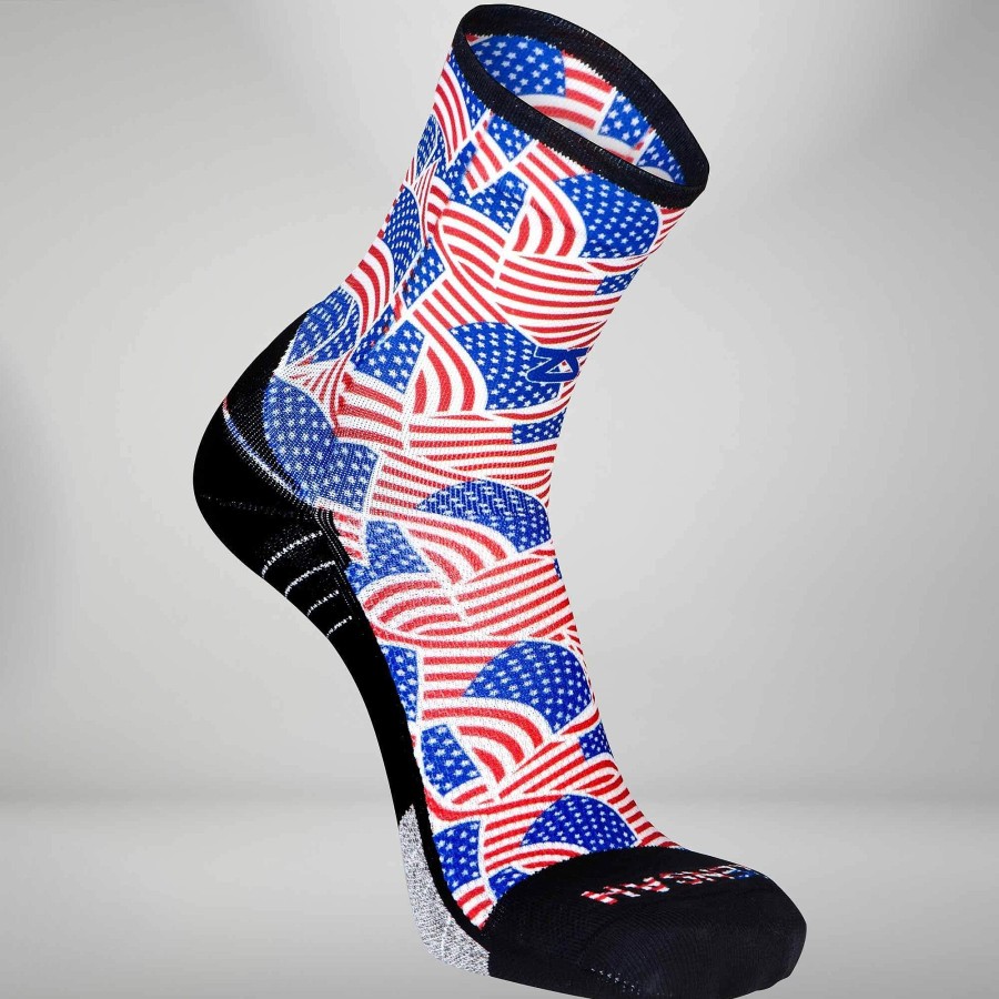 Men Zensah | Usa Socks (Mini Crew)