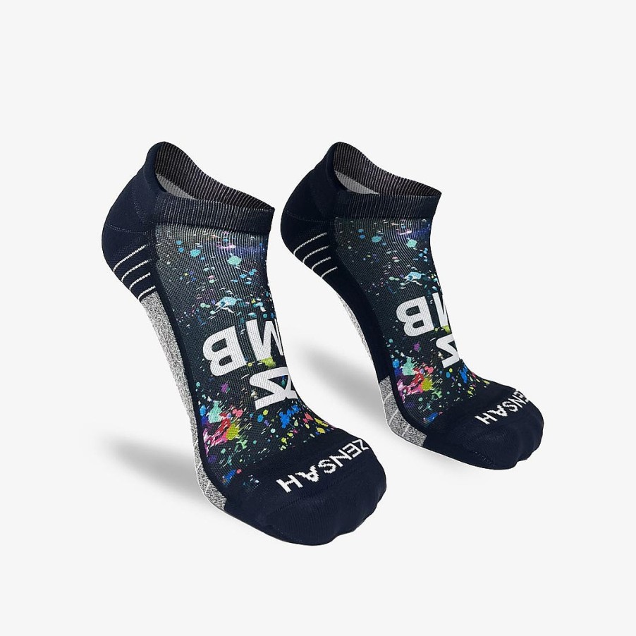 Men Zensah | 2024 Artistic Ambassador Running Socks (No Show) Multi