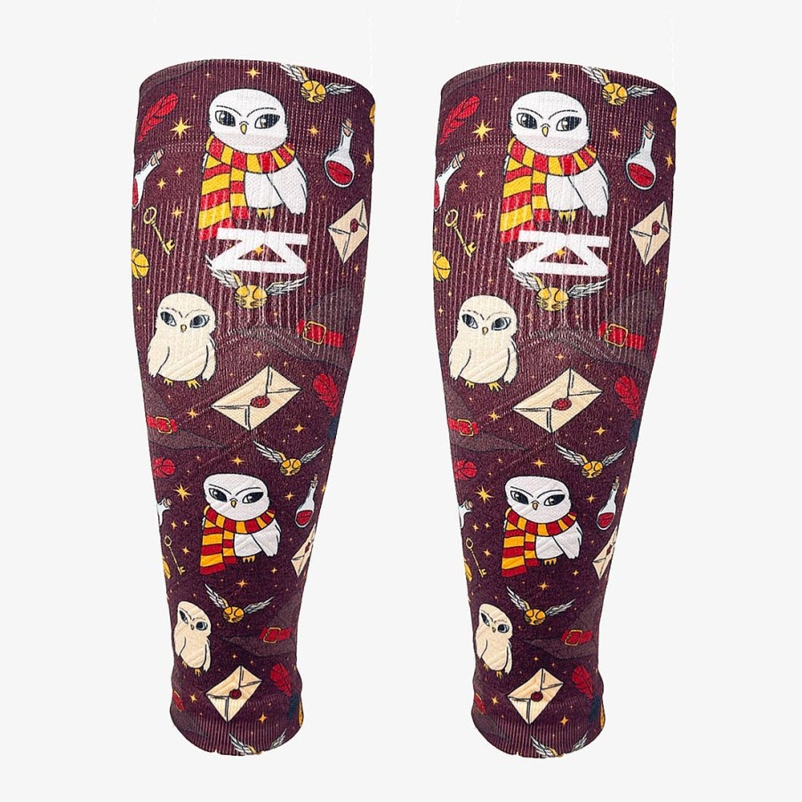 Limited Edition Zensah | Wizard Harry Vibes Compression Leg Sleeves Brown