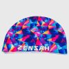 Women Zensah Accessories | Retro Triangles Skull Cap Beanie Yellow/Red