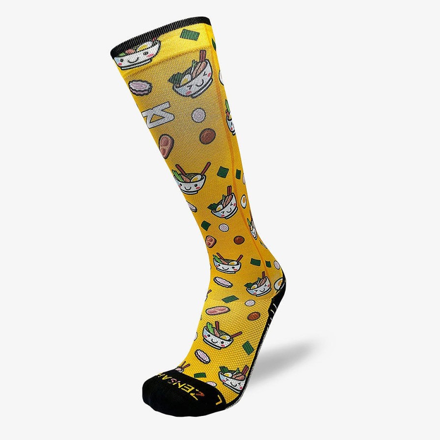 Limited Edition Zensah | Ramen Compression Socks (Knee-High) Gold