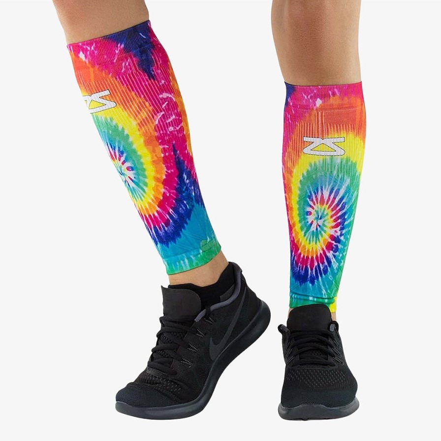 Limited Edition Zensah | Tie Dye Compression Leg Sleeves Multi