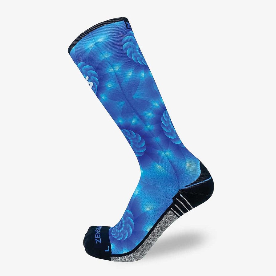 Men Zensah | Fibonacci Spiral Compression Socks (Knee-High)