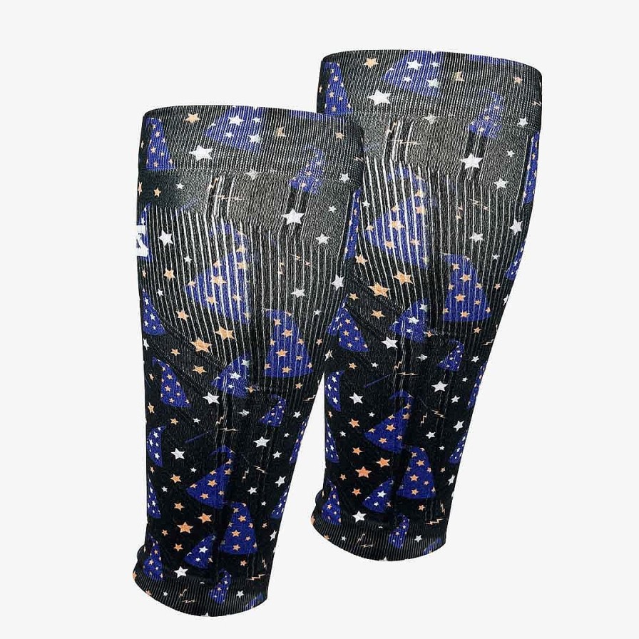 Limited Edition Zensah | Wizard Hats Compression Leg Sleeves Black