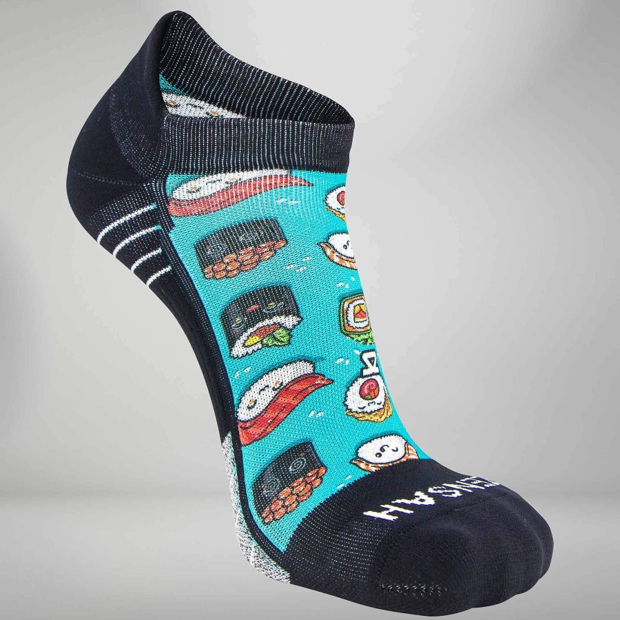 Men Zensah | Sushi Socks (No Show) Teal