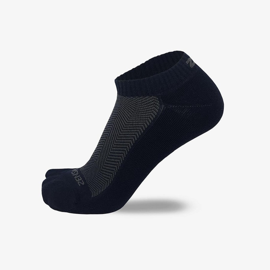 Men Zensah | Bunion Ease Socks (Ankle) Black/Grey