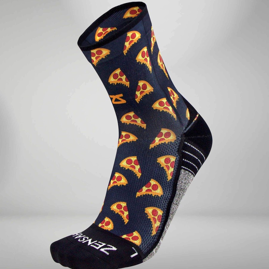 Limited Edition Zensah | Pizza Socks (Mini Crew)