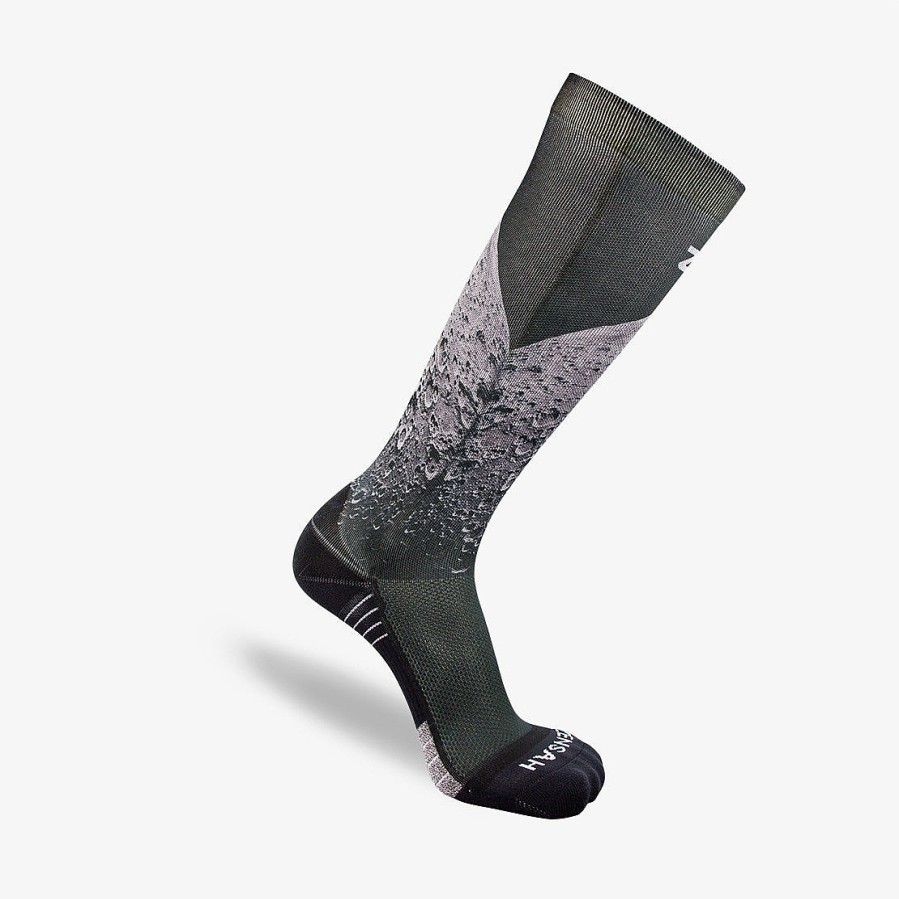 Men Zensah | Moon Compression Socks (Knee-High) Black