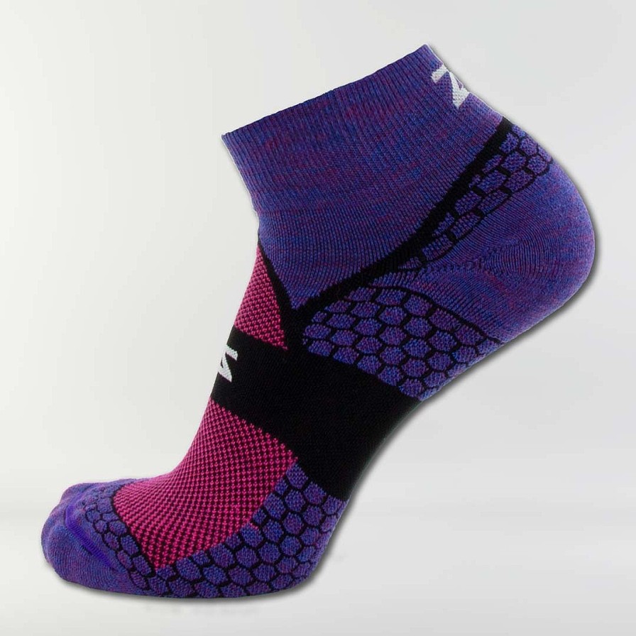 Women Zensah Athletic Socks | Grit 2.0 Running Socks (Quarter)