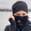 Women Zensah Accessories | Copper Neck Gaiter Black