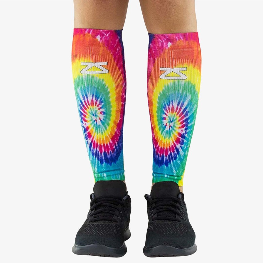 Limited Edition Zensah | Tie Dye Compression Leg Sleeves Multi