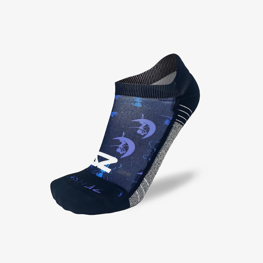 Limited Edition Zensah | Fairy Princesses Running Socks (No Show) Navy