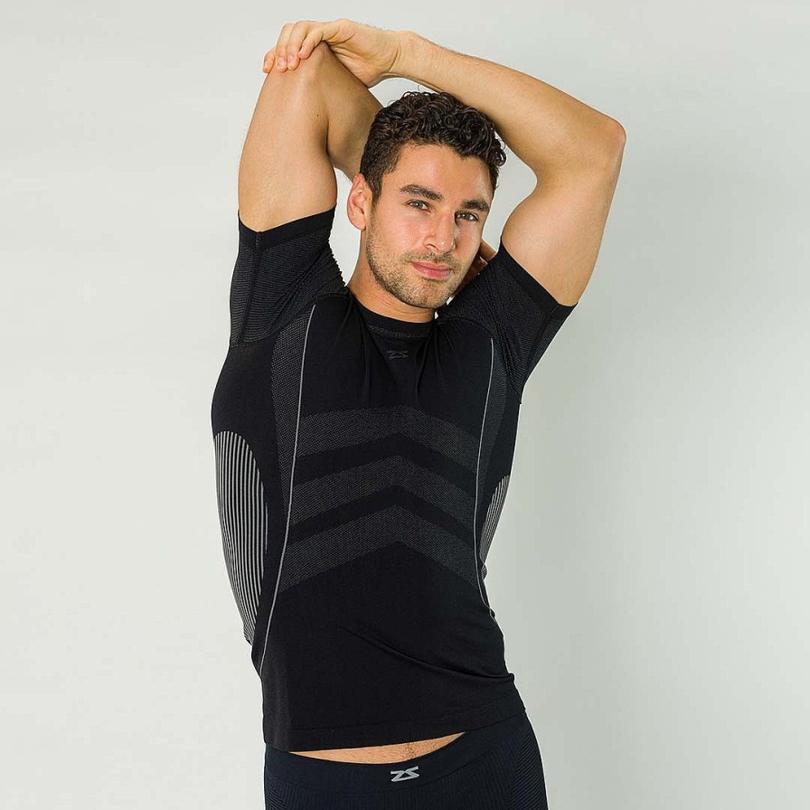 Men Zensah | Bold Compression Short Sleeve Shirt