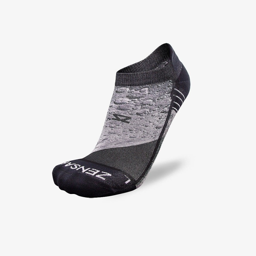 Limited Edition Zensah | Moon Socks (No Show) Black