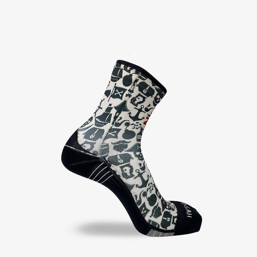 Limited Edition Zensah | Pirate Vibes Socks (Mini-Crew) Ivory