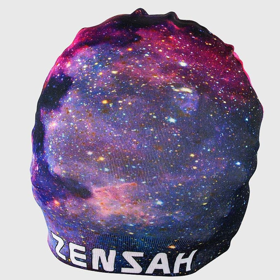 Limited Edition Zensah | Nebula Skull Cap Beanie Black/Purple