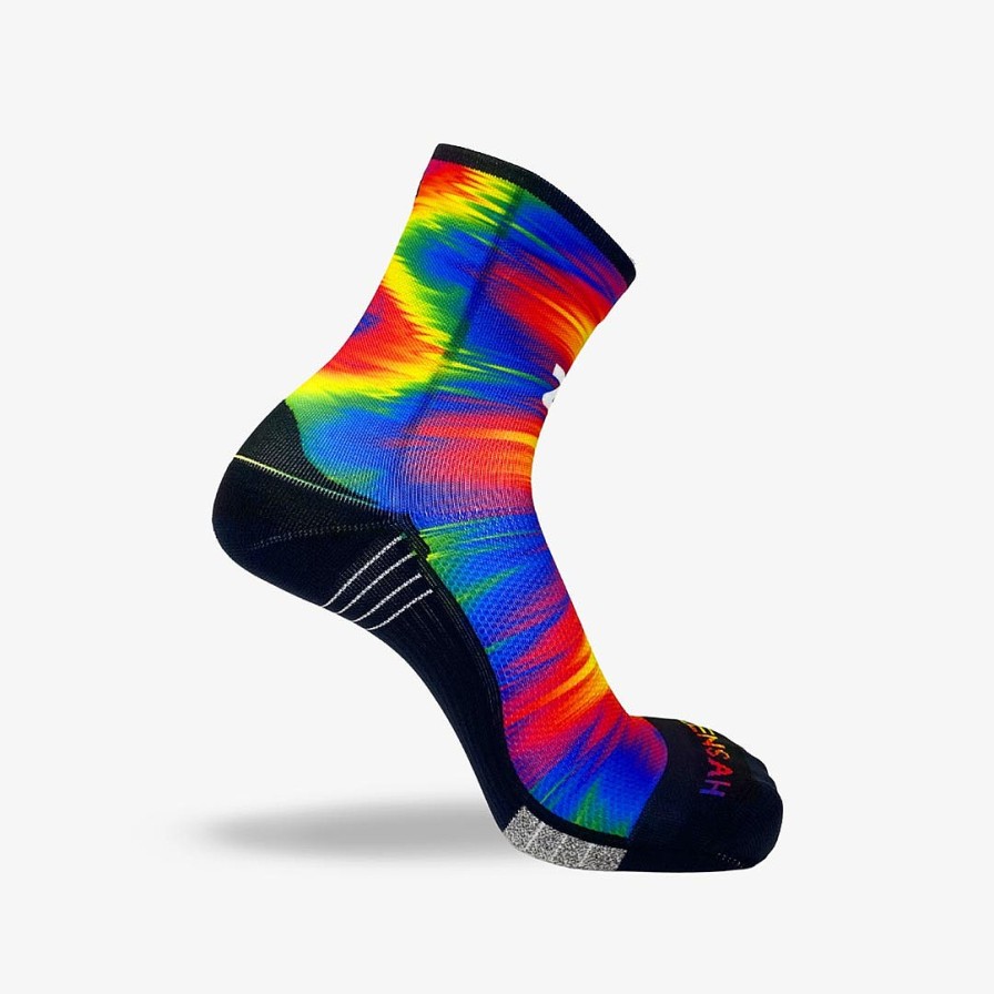 Men Zensah | Rainbow Gradient Socks (Mini-Crew) Multi