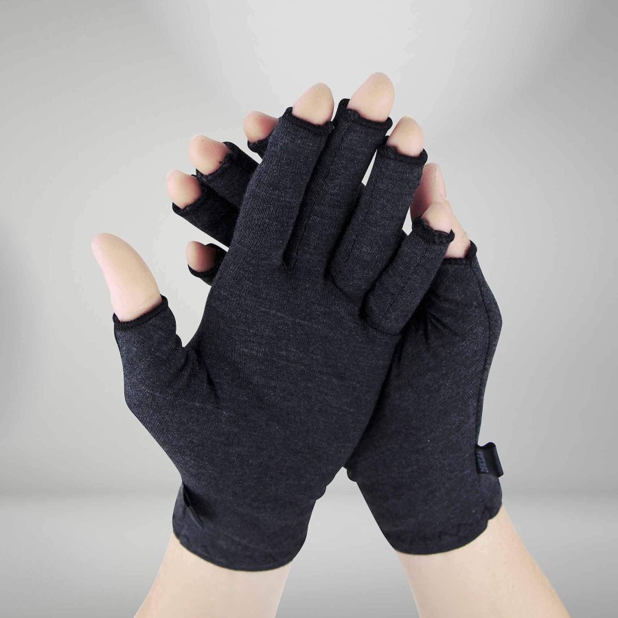 Women Zensah Accessories | Compression Arthritis Gloves Grey