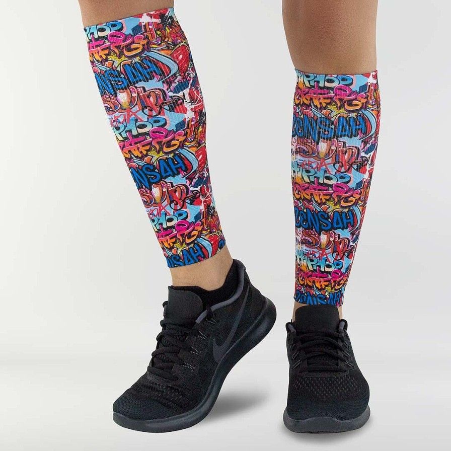 Limited Edition Zensah | Street Art Compression Leg Sleeves Multi