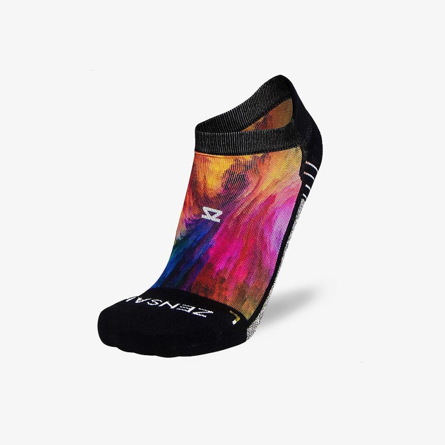 Men Zensah | Color Explosion Socks (No Show) White