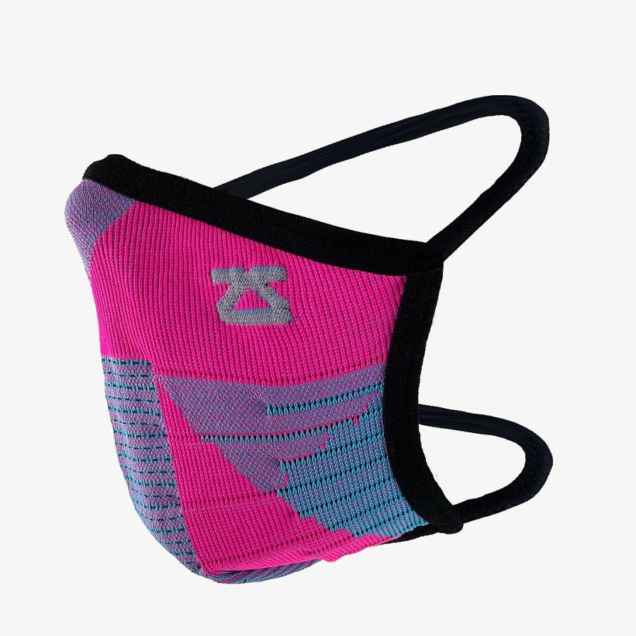 Women Zensah Face Coverings | Women'S Petite Performance Face Mask Miami Shapes