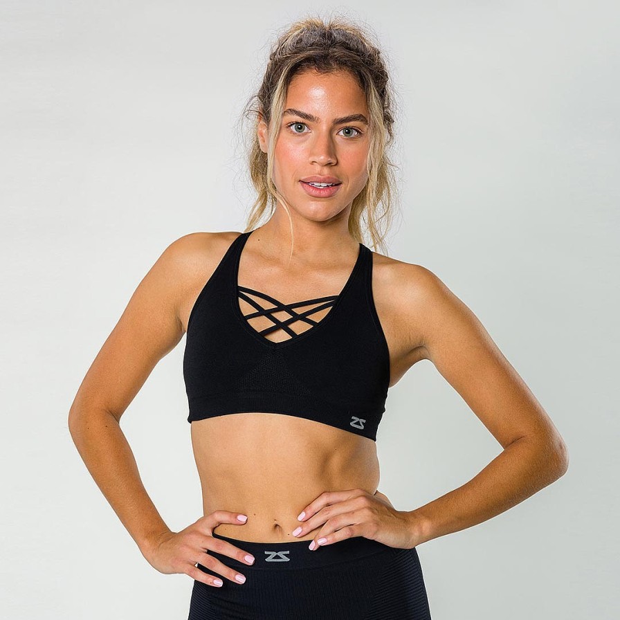 Women Zensah Sports Bras & Tops | Racey Lux V-Strap Sports Bra