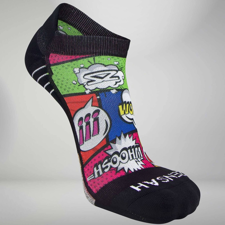 Limited Edition Zensah | Pop Art Socks (No Show) Multi