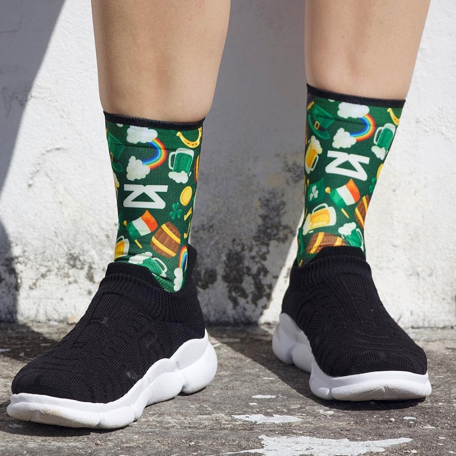 Limited Edition Zensah | Classic St. Patrick'S Socks (Mini-Crew) Green