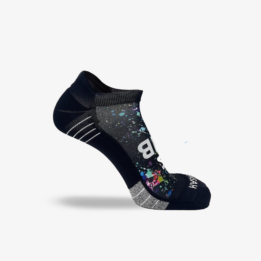 Limited Edition Zensah | 2024 Artistic Ambassador Running Socks (No Show) Multi