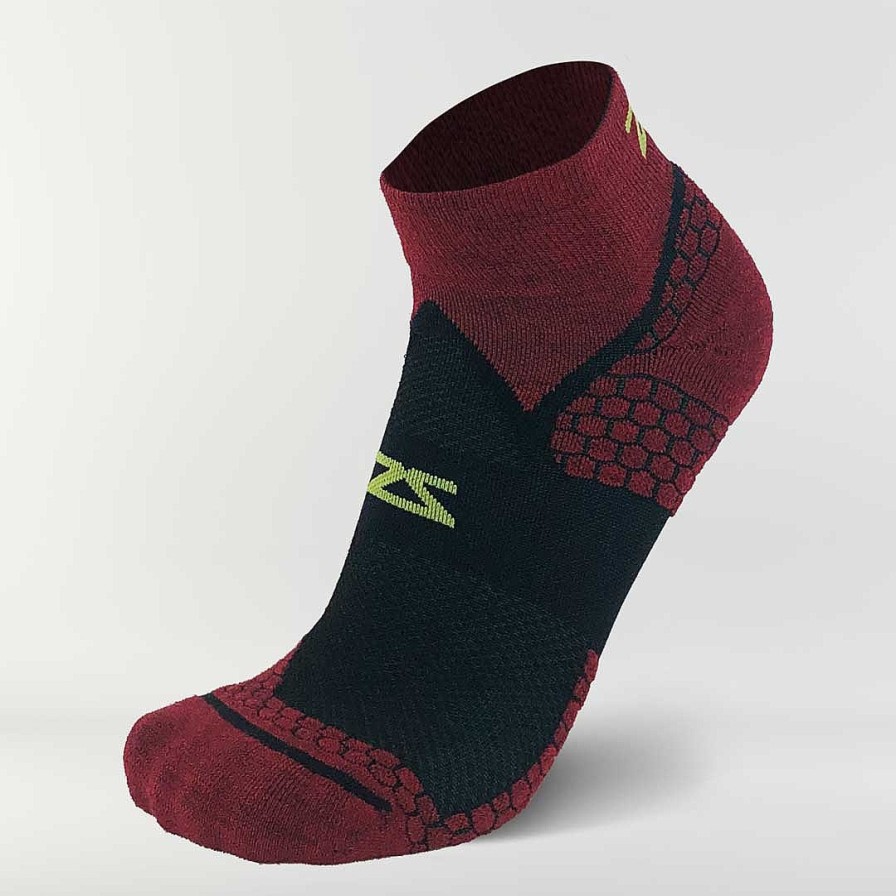 Women Zensah Compression Socks | Grit 2.0 Running Socks (Quarter)