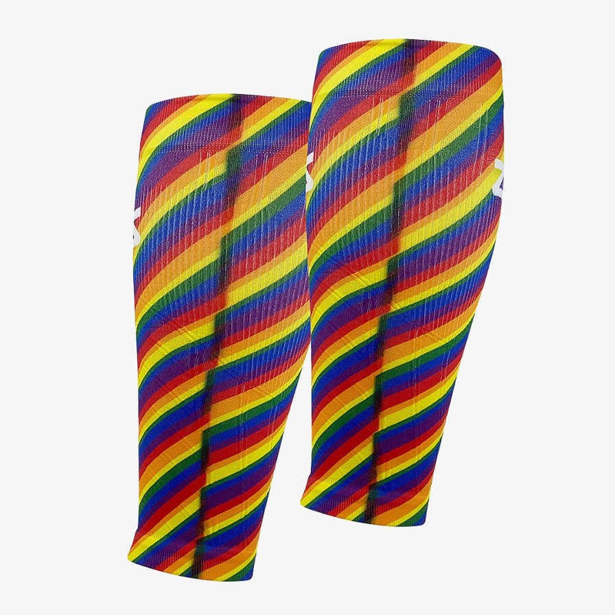 Limited Edition Zensah | Rainbow Flag Compression Leg Sleeves Multi