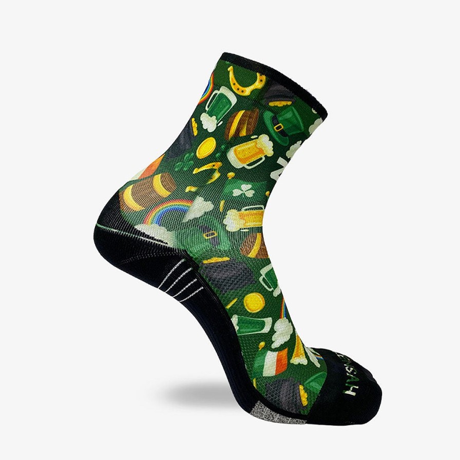 Limited Edition Zensah | Classic St. Patrick'S Socks (Mini-Crew) Green