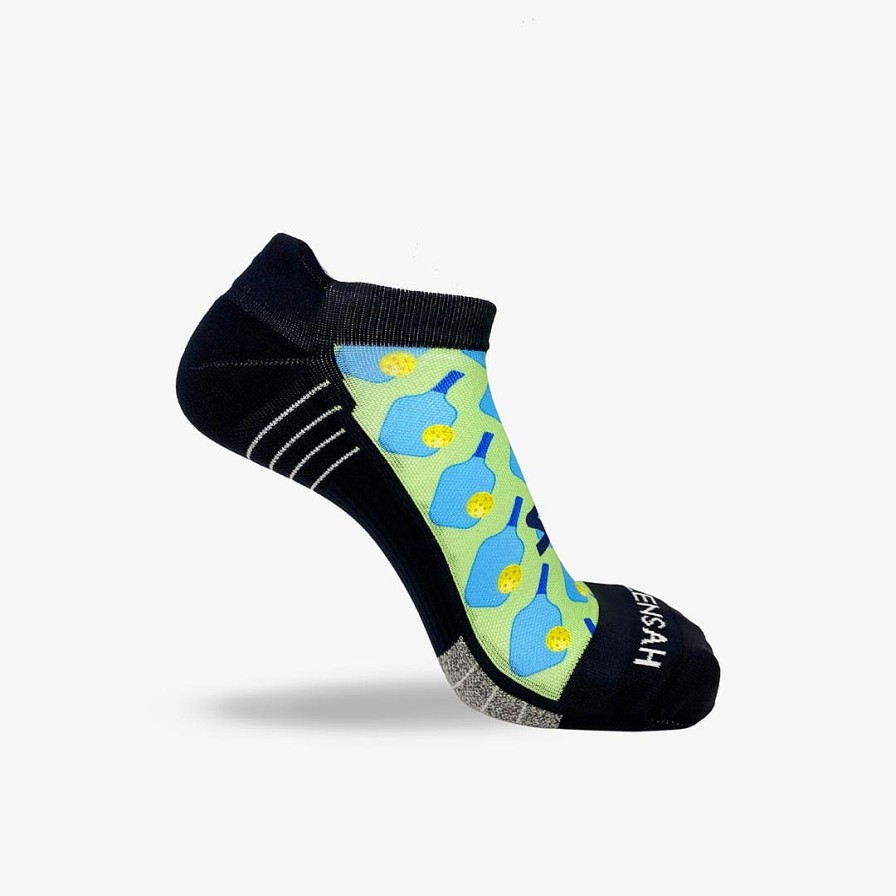 Limited Edition Zensah | Pickleball Running Socks (No Show) Mint